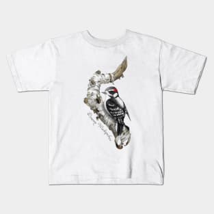 DOWO-Watercolor-Lg-noBG Kids T-Shirt